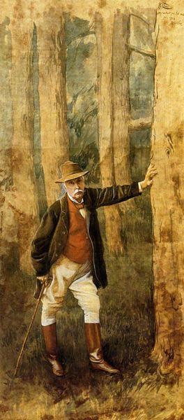 James Tissot Autoportrait Spain oil painting art